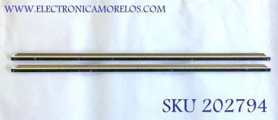 KIT DE LED'S PARA TV TYOSHIBA (2 PIEZAS) / 73.54T05.002-2-SX1 / PANEL T546HF01 V.0 / MODELO 55SL417U