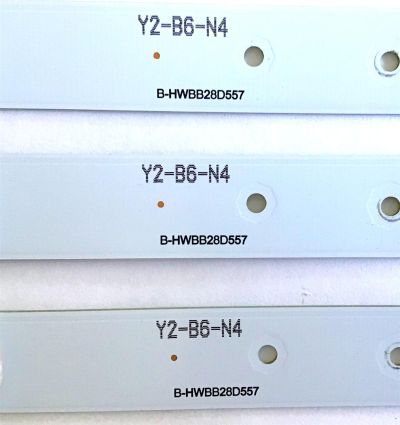 KIT DE LED'S PARA TV INSIGNIA (3 PIEZAS) / B-HWBB28D557 / 570202001231 / Y2-B6-N4 / PANEL SM275TCA08 / MODELO NS-28D220NA16 - Imagen 2