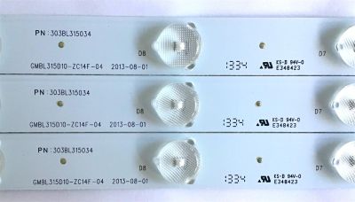 KIT DE LED'S PARA TV ELEMENT (3 PIEZAS) / 303BL315034 / GMBL315D10-ZC14F-04 / PANEL BLD315BA02 / MODELO ELEFT326 K1300 - Imagen 3