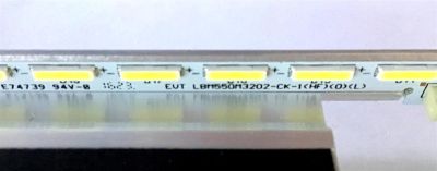 LED PARA TV LEECO / (1 PIEZA) / LBM550M3202-CK-1 / P90B997010100000LT / EVT LBM550M3202-CK-1-(HF)(0)(R) / EVT LBM550M3202-CK-1-(HF)(0)(L) / PANEL TPT550U1-QVN05.U REV:S000M / MODELO L554UCNN / 1.21 M X 18 CM / - Imagen 3