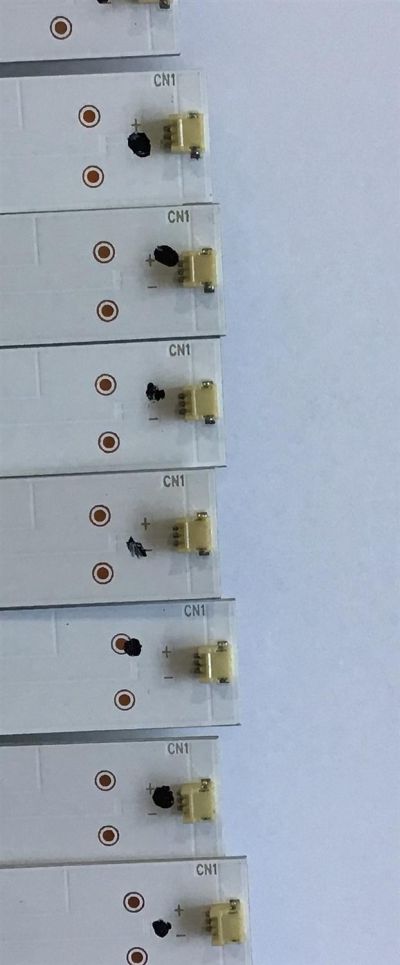 KIT DE LED'S PARA TV HAIER ( 12 PIEZAS) / 8149010665014 / CRH-K65K60030301206741 / MODELO 65UG2500 - Imagen 4