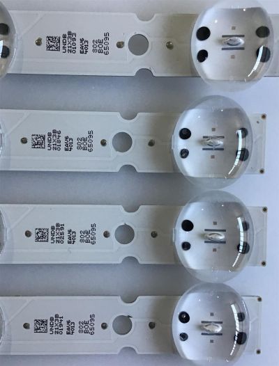 KIT DE LED'S PARA TV LG (4 PIEZAS) / EAV64013802 / SSC_65UK63(BOE)_9LED_SVL650A95_REV1.0_180416 / SSC_Trident_65UK63_S / PANEL'S NC650DQG-ABGX5 / NC650DQG-ABGXA / NC650DQG-ABGXD / MODELOS 65UK6090PUA / 65UK6300PUE / 65UM6900PUA / 65UN6950ZUA.BUSFLKR  - Imagen 2