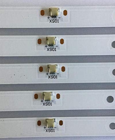 KIT DE LED'S PARA TV RCA (5 PIEZAS) / DLED50SMD 5X8 0001 / 50201008 / MODELO RNSMU5036-B / 96 CM /  - Imagen 3