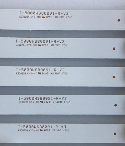 KIT DE LED'S PARA TV VIZIO / I-5000WS80091 / I-500WS80091-R-V3 / I-500WS80091-L-V3 / PANEL T500QVN03-7 / MODELOS E50-F2 LWZ2WYMU / E50-F2 - Imagen 3