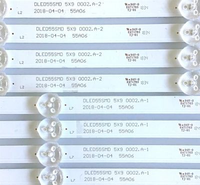 KIT DE LED'S PARA TV RCA (10 PIEZAS) / DLED55SMD 5X9 0002.A-2 / 55A06 / 50201001 / PANEL'S LC546PU2L  / LK550RA1A08 / MODELO RNSMU5536-B - Imagen 4