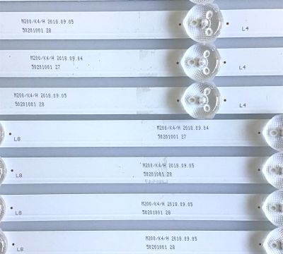 KIT DE LED'S PARA TV RCA (10 PIEZAS) / DLED55SMD 5X9 0002.A-2 / 55A06 / 50201001 / PANEL'S LC546PU2L  / LK550RA1A08 / MODELO RNSMU5536-B - Imagen 3