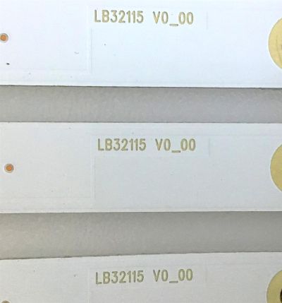 KIT DE LED'S PARA TV INSIGNIA (3 PIEZAS) / LB32115 / 210BZ07D0B33MDC00L / LB32115 V0_00 / PANEL TPT315B5-1A058.L REV:S28L / MODELO NS-32DF310NA19 - Imagen 2