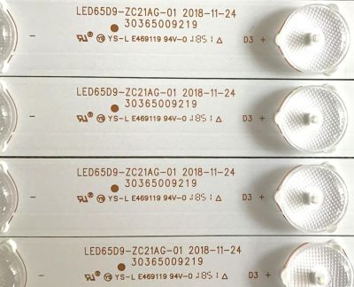 KIT DE LED'S PARA TV JVC (16 PIEZAS) / 30365009219 / LED65D9-ZC21AG-01 / 65000M06 / PANEL LSC650FN04 / MODELO LT-65MA877 - Imagen 2