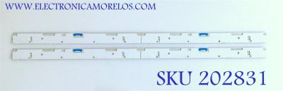 KIT DE LED'S PARA TV SAMSUNG (2 PIEZAS) / BN96-42587A / 42587A / PANEL CY-KM075FLLVDH / CY-KM075FLLV9H / CY-KM075FLLV3H / CY-KM075FLLV2H / MODELOS UN75MU8000FXZA FB03 / UN75MU800DFXZA / UN75MU9000FXZA / 82 CM / 