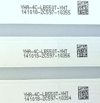 KIT DE LEDS PARA TV HITACHI (3 PIEZAS) / 4C-LB550T-YHT / TCL-ODM-55D1200-3X12-3030-LX20180301 / PANEL LVF550CSDX  / MODELO 55E31 - Imagen 3