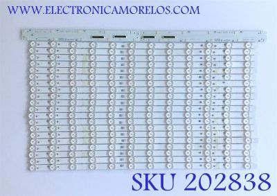 KIT DE LED'S PARA TV VIZIO (20 PIEZAS) / LB65059 / LB65059 V0_01 / 0981-0108-HD03 / MODELO M65-F0