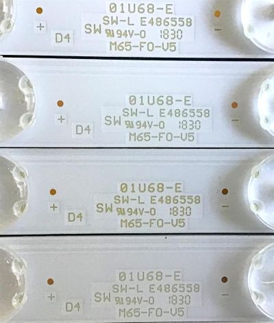 KIT DE LED'S PARA TV VIZIO (20 PIEZAS) / M65-F0-V5 / LB65060 / E486558 / 01U68-E / MODELO M65-F0 - Imagen 5