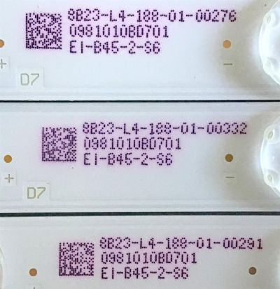 KIT DE LED'S PARA TV VIZIO (20 PIEZAS) / M65-F0-V5 / LB65060 / E486558 / 01U68-E / MODELO M65-F0 - Imagen 4