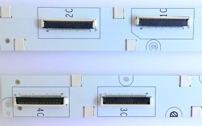 KIT DE LED'S PARA TV VIZIO (20 PIEZAS) / M65-F0-V5 / LB65060 / E486558 / 01U68-E / MODELO M65-F0 - Imagen 2