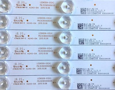 KIT DE LED'S PARA TV JVC (16 PIEZAS) / 30365009205 / 30365009206 / LED65D9-03(A) / 65000M05 / MODELO LT65MA877 - Imagen 4