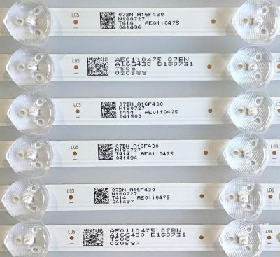 KIT DE LED'S PARA TV RCA (12 PIEZAS) / JL.D60081235-031AS-M_V01 / AE0110475 / PANEL JE601R3HB3L / MODELO RTU6050 - Imagen 2