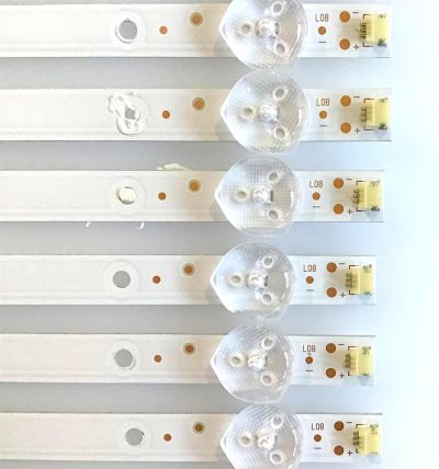 KIT DE LED'S PARA TV RCA (12 PIEZAS) / JL.D60081235-031AS-M_V01 / AE0110475 / PANEL JE601R3HB3L / MODELO RTU6050 - Imagen 4