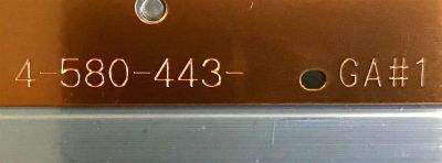 LED PARA TV SONY / 4-580-375-01 CH#1 / L2093034A / 6091811 / PANEL YD6S650STN01 / MODELO XBR-65X930D / NOTA IMPORTANTE : KIT CUENTA ORIGINALMENTE 2 PIEZAS ((INCOMPLETO 1 PIEZA))  / 82 CM 17 CM /        - Imagen 3