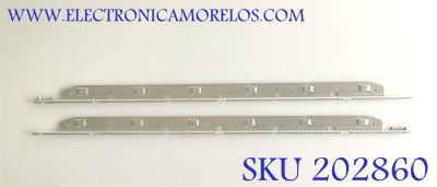 KIT DE LED'S PARA TV SAMSUNG (2 PIEZAS) / 2011SVS46-FHD-6.5K / 2011SVS46-FHD-6.5K-RIGHT / 2011SVS46-FHD-6.5K-LEFT / JVL3-460SMA-R1 / JVL3-460SMB-R1 / BN96-16615A / PANEL LD460CSC-C1 / MODELOS UN46D6500UF / UN46D6400UFXZA H302 / 57 CM / 