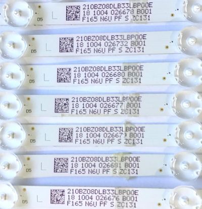 KIT DE LED'S PARA TV VIZIO (14 PIEZAS) / LBM650M0601 / LBM650M0701 / LBM650M0701&amp;0101-HR-1(0)(L) / LBM650M0601-HS-1(0)(R) / PANEL TPT650J1-QUBN90.K / MODELO E65-F1 LTMUWVLU - Imagen 4