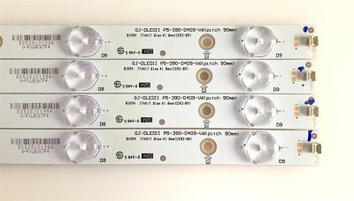 KIT DE LED'S PARA TV VIZIO (4 PIEZAS) / GJ-DLEDII / P5-390-D409-V6 / CEM3-09 / U-PJLBC67F4 / PANEL TPT390J1-HVN04 Rev S000Q / MODELOS E390-B1E LTFWPSDQ / E390-B1E LTTWPSDQ - Imagen 2