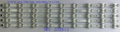 KIT DE LED'S PARA TV LG ((5 PIEZAS)) / NUMERO DE PARTE EAV64511901 / SSC_Y19_TRIDENT_65UM73 / 65087 / 26W2C / PANELS NC650DQG-ABHX3 / NC650DQG-ABHX1 / MODELOS 65UM7300AUE.BUSYDKR / 65UM7300PUA.BUSGDJR / 65UM7300PUA.BUSGDOR