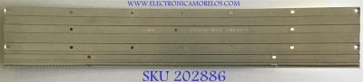 LED PARA TV ACER (1 PIEZA) / 26G4AP50 / Q90B0031101A / LBM315M1404-CN-6(HF)(O)(L) / LBM315M1404-CN-6(HF)(O)(R) / PANEL TPM315WQ1 -DVR01-A REV:000A / MODELO XZ321QU / 69 CM X 12 CM /