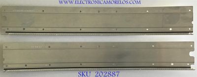 KIT DE LED'S PARA MONITOR ASUS (2 PIEZAS ) / N191A1373 / Q90B00080200016840 / VK24X8A3 / PANEL TPM490YP01 REV:T01A / MODELO XG49VQ / 60 CM X 9 CM /