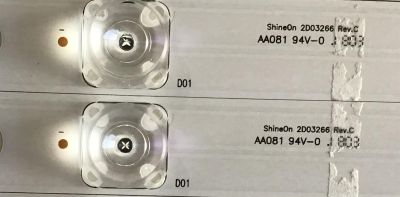 KIT DE LED'S PARA TV LG (9 PIEZAS) / DS-4C-LB490T-YM4 / W2211-824-S-3-0002-S / 2D03266 REV.C / PANEL LC490EGY (SK)(M3) - Imagen 2