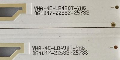 KIT DE LED'S PARA TV HITACHI ((8 PIEZAS)) / NUMERO DE PARTE 49D1600 / LX20160826 / TCL_49D1600_3030_LX20160826_VER.2 / 4C-LB490T-YH6 / 061017-2Z582 / PANEL LVF490LGDX E1 / MODELO 49E30 - Imagen 3