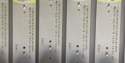 KIT DE LED'S PARA TV SAMSUNG (24 PIEZAS) / BN96-48089A / LM41-00705A / L1_Q80_F5_FAM_S3(4)_R1.0_SCH_100_LM41-00705A / 48089A PANEL CY-TR065FLLV9H / MODELO QN65Q80RAFXZA FC04 - Imagen 3