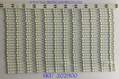 KIT DE LED'S PARA TV SAMSUNG (24 PIEZAS) / BN96-48089A / LM41-00705A / L1_Q80_F5_FAM_S3(4)_R1.0_SCH_100_LM41-00705A / 48089A PANEL CY-TR065FLLV9H / MODELO QN65Q80RAFXZA FC04
