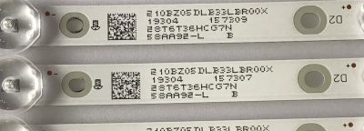 KIT DE LED'S PARA TV INSIGNIA (10 PIEZAS) / LB-GM3030-GJPHP585X11AA12 / LB-GM3030-GJPHP585X11AA12-R-2-T / LB-GM3030-GJPHP585X11AA12-L-2-T / 210BZ06DRB33LBR00X / PANEL TPT580B5-U1T01.D REV:S01B / MODELO NS-58DF620NA20 - Imagen 4
