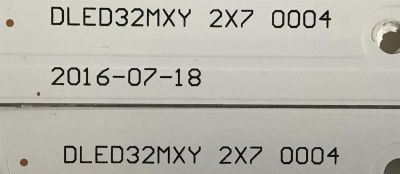KIT DE LED'S PARA TV POLAROID (2 PIEZAS) / DLED32MXY / DLED32MXY 2X7 0004 / 203/011/0004H / PANEL LC320DXJ(SF)(E1) / MODELO 32GSR3000FC - Imagen 4