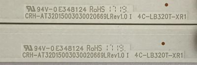 KIT DE LES'S PARA TV LEXUS (2 PIEZAS) / 4C-LB320T-XR1 / CRH-AT32D15003030020669LREV1.0 / AT32D15003030020669 / PANEL LVW320CSDX E16 V9 / MODELO LXTV3232LED - Imagen 2