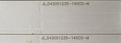 KIT DE LED'S PARA TV HITACHI / 035-430-3528-FC / JL.43051235-140CS-M / PANEL LVF430LGDX E1 V2 / MODELO LE43M109 - Imagen 2