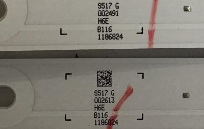 KIT DE LEDS PARA TV SHARP ORIGINAL 4 PIEZAS / NUMERO DE PARTE 1186824 / LM41-00603A / L2_E0_XAM_S9_1_R1.0_RBQ_150_LM41-00603A / H6EB1161186824 / PANEL HD500S1U51-T0L1\S3\GM\CKD\ROH / MODELOS LC-50Q620U / LC-50Q7030U - Imagen 3