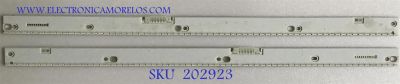 KIT DE LED'S PARA TV SAMSUNG (2 PIEZAS) / BN96-39527A / BN96-39528A / 39527A / 39528A / PANEL CY-QK049FLLV3H / MODELOS UN49KS8000FXZA / UN49KS8500FXZA