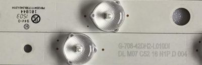 KIT DE LED'S PARA TV SIGCUS (8 PIEZAS) / PB12D411173BL042 / G-708-42DH2-L010DI / PANEL TLV4231-03 / MODELO  - Imagen 3