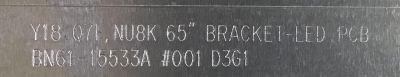 LED PARA TV SAMSUNG (1 PIEZA) / BN96-45622A / 45622A / BN61-15533A / PANEL'S CY-QN065FLAV3H / CY-QN065FLLV3H / MODELOS QN65Q7FNAFXZA FA02 / QN65Q7FNAFXZA AA01 / QN65Q75CNFXZA / QN65Q75FNFXZA / QN65Q7CNAFXZA / QN65Q7CNAVXZA / 142 CM X 20 CM / - Imagen 2