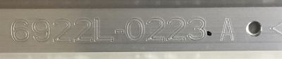 LED PARA TV LG (1 PIEZA) / 6916L-3026A / 6916L-3027A / 65" V17 ART3 3027 REV 1.1 6 L-TYPE / 65" V17 ART3 3027 REV 1.1 6 R-TYPE / 6922L-0223A / PANEL LC650EGE (FK)(M2) / MODELO 65SJ8000-UA BUSYLJR / 142 CM X 12 CM / - Imagen 2