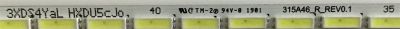 KIT DE LED'S PARA MONITOR DELL (2 PIEZAS) / 3XDS4YAL / 315A46_R_REV0.1 / HXDU5CJO / PANEL LM315WR1(SS)(B2) / MODELO U3219QB - Imagen 4