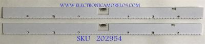 KIT DE LEDS PARA MONITOR SAMSUNG (2 PIEZAS) / BN96-48421A / E2Z008 / 48421A / PANEL CY-PR490LLLV1F / CY-PR490LLLV2F / MODELO LC49RG90SSNXZA FB02