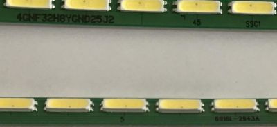 KIT DE LEDS PARA MONITOR LG (2 PIEZAS) / 4GNF32H8YGND25J2 / 340MHJ REV0.1 / 6916L-2943A / 6916L-2944A / PANEL LM340WW2(SS)(C1) / MODELO 34GL750-BB.AUSOMPW - Imagen 3