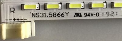 KIT DE LEDS PARA MONITOR ACER (2 PIEZAS) / NS31-5886Y / F90617 / 1M0C162DW / PANEL TPT315B5-QHBN0.K REV:A9P3G A / MODELO ET322QU - Imagen 2