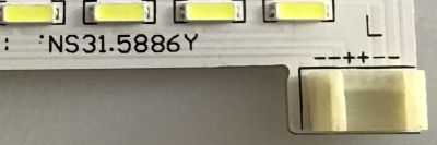 KIT DE LEDS PARA MONITOR ACER (2 PIEZAS) / NS31-5886Y / F90617 / 1M0C162DW / PANEL TPT315B5-QHBN0.K REV:A9P3G A / MODELO ET322QU - Imagen 3