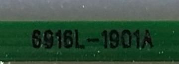 LED  PARA MONITOR ASUS (1 PIEZA) / 6916L-1901A / RB5LM25WF5-SAAE REV 0.2 / PANEL RB5LM250WF5(SA)(AF) / MODELO MX259HS - Imagen 3