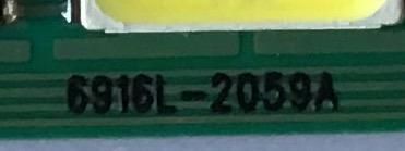 KIT DE LED'S PARA MONITOR DELL / 6916L-2058A / 6916L-2059A / 340MCE REV0.1 / PANEL LM340UW2(SS)(A1) / MODELO U3415WB - Imagen 2