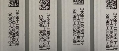 KIT DE LEDS PARA TV JVC (4 PIEZAS) / 4C-LB500T-HR4C / 50HR332M09A0 V0 / 50D1200 / LE0N06R0-D-K / PANEL LVF500CMDX / MODELO S150FS / 96CM - Imagen 2