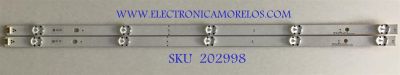 KIT DE LEDS PARA TV LG (2 PIEZAS) / LC32490152A / LGE_WICOP_SVL320AL5_REV03_150203 / 150203 / PANEL NC320DXE-SADP2 / MODELO 32LF510B